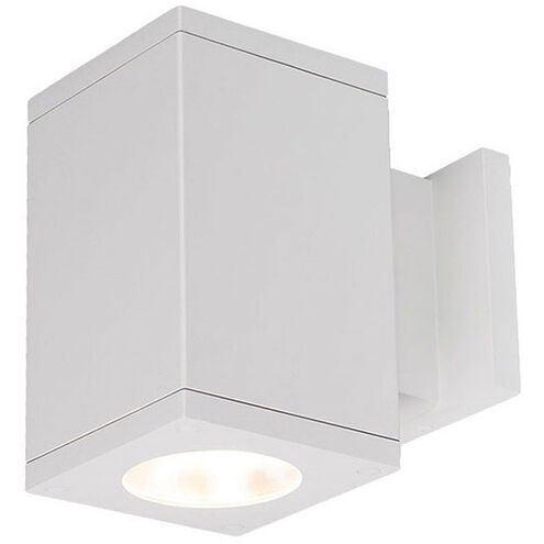 Cube Arch LED 4.5 inch White Sconce Wall Light in Flood, 85, 4000K, Towards Wall