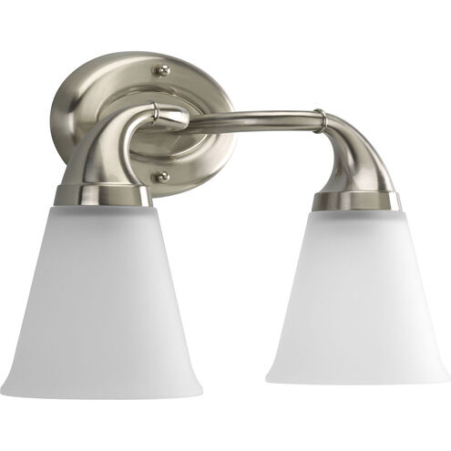 Lahara 2 Light 16 inch Brushed Nickel Bath Vanity Wall Light