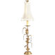 Chelsea House 33 inch 60.00 watt Antique Gold Buffet Lamp Portable Light