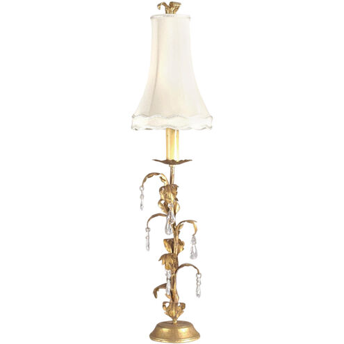 Chelsea House 33 inch 60.00 watt Antique Gold Buffet Lamp Portable Light