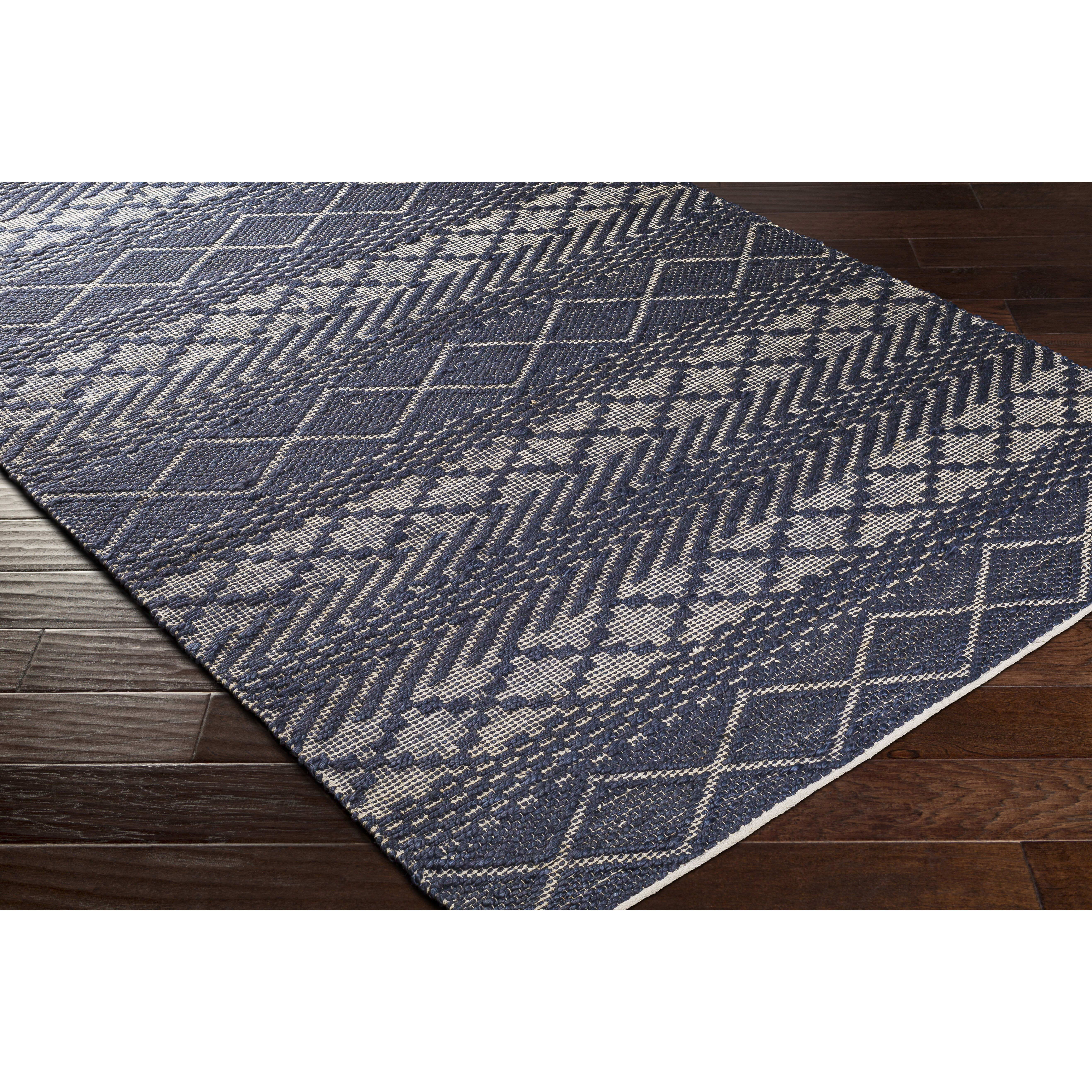 Santa Barbara 60 X 36 inch Navy Rug in 3 x 5, Rectangle