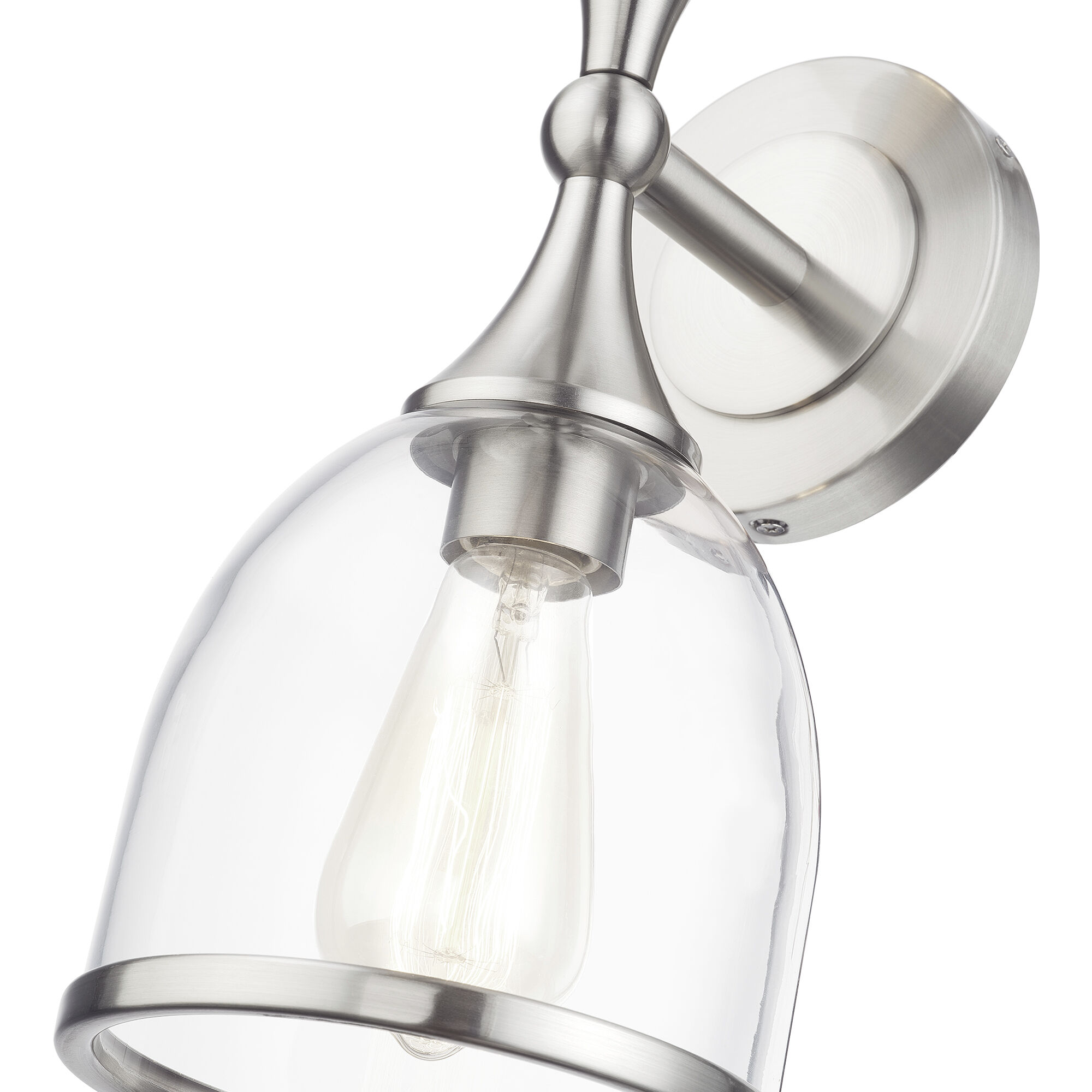 Ashridge 2 Light 6.5 inch Brushed Nickel Vanity Wall Sconce Wall Light