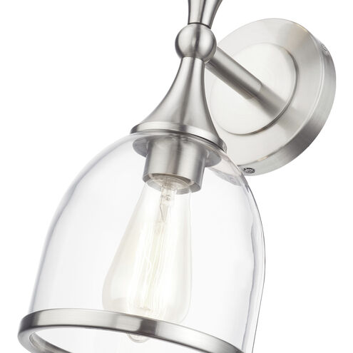 Ashridge 2 Light 6.5 inch Brushed Nickel Vanity Wall Sconce Wall Light