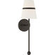 Althia Wall Sconce Wall Light in Textured Dark Bronze