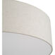 Monroe 6 Light 30 inch Antique Brass Semi Flush Mount Ceiling Light, Extra Large