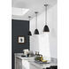 Joel 1 Light 6.77 inch Matte Black Interior Pendant Light Ceiling Light