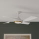 Vespucci 52 inch Fresh White Outdoor Ceiling Fan