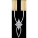 Allegretto 2 Light 12 inch Silver Sconce Wall Light