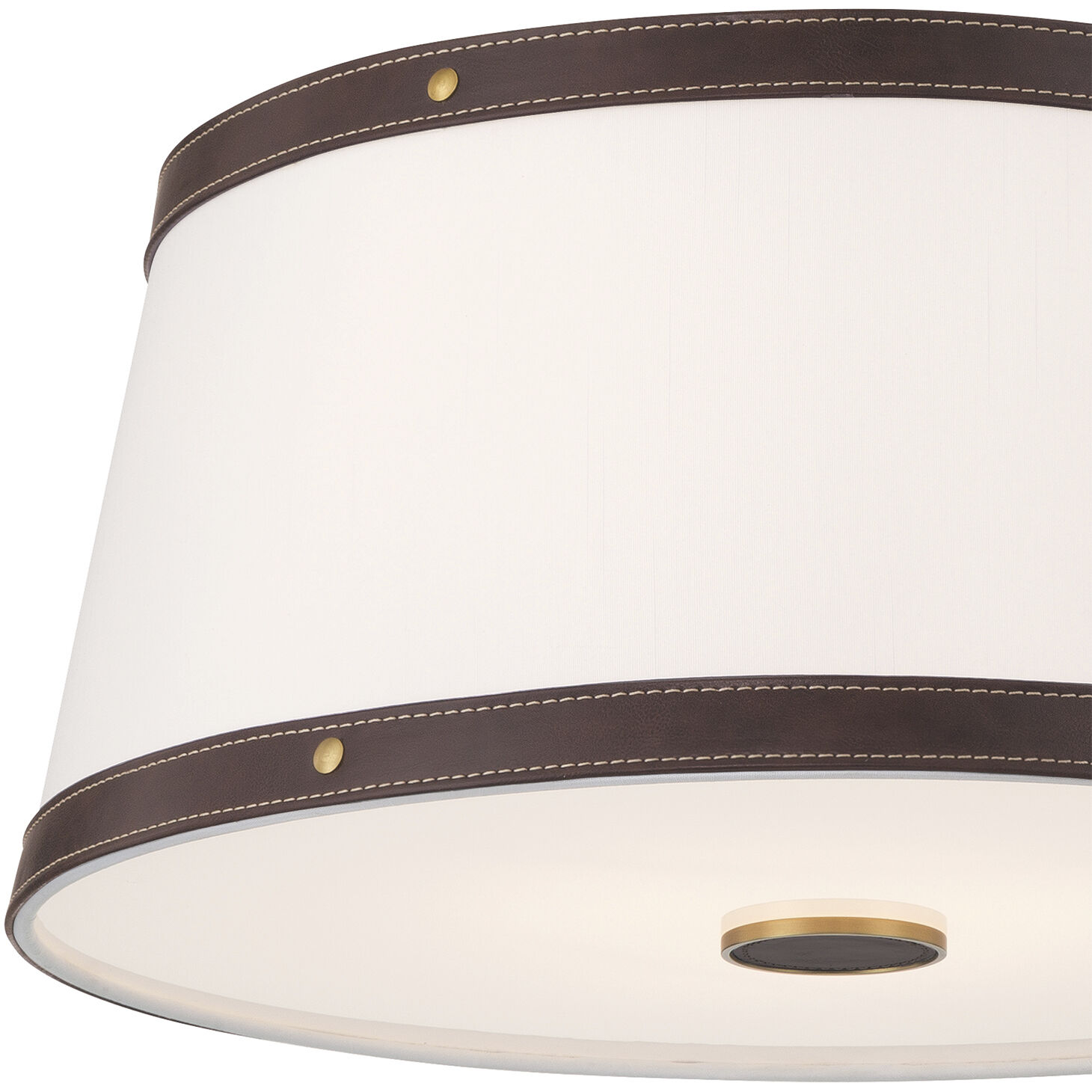 Callahan 3 Light 17 inch Luxe Gold Flush Ceiling Light