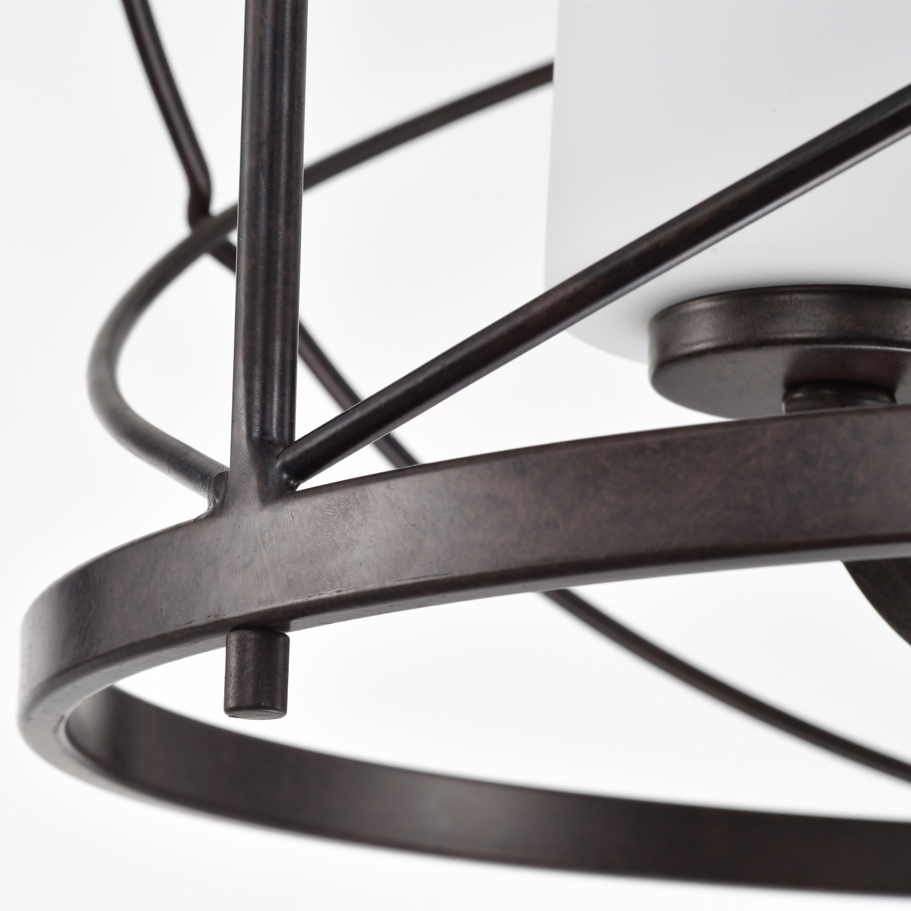 Ginger 3 Light 16 inch Old Bronze Pendant Ceiling Light