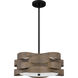 Appleton 2 Light 16 inch Matte Black Pendant Ceiling Light