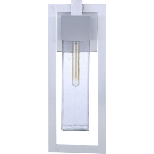 Perimeter Outdoor Wall Mount in Satin Aluminum, Large