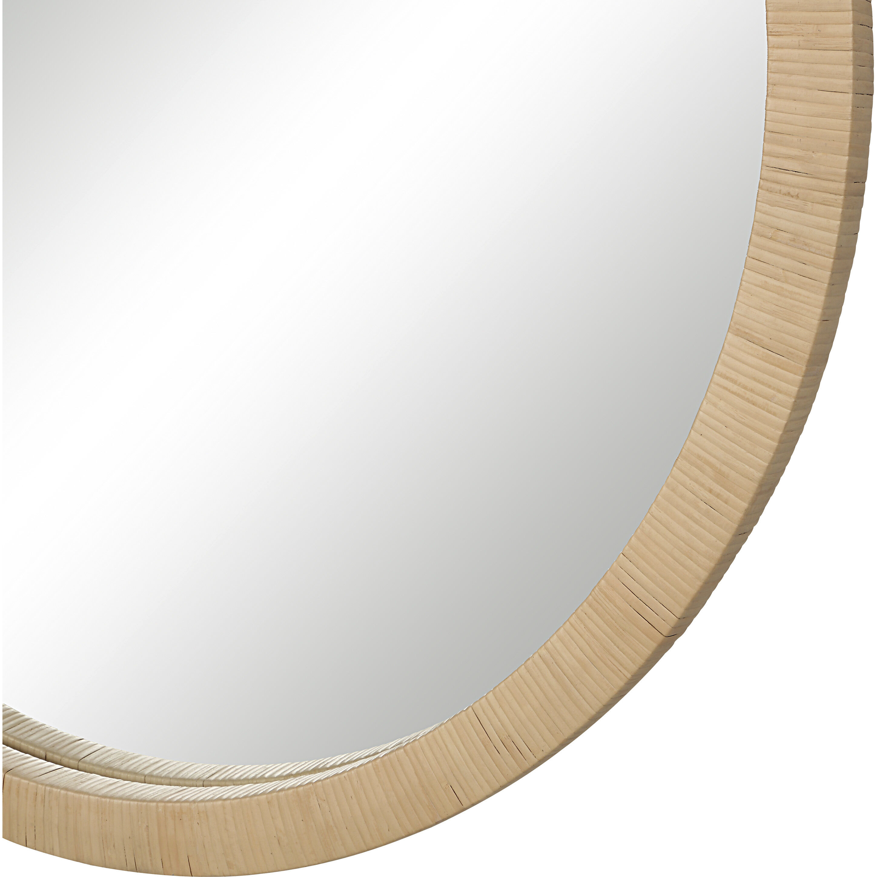Rita 48 X 48 inch Natural Wall Mirror