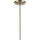 Eadie 6 Light 6 inch Champagne Bronze Chandelier Ceiling Light