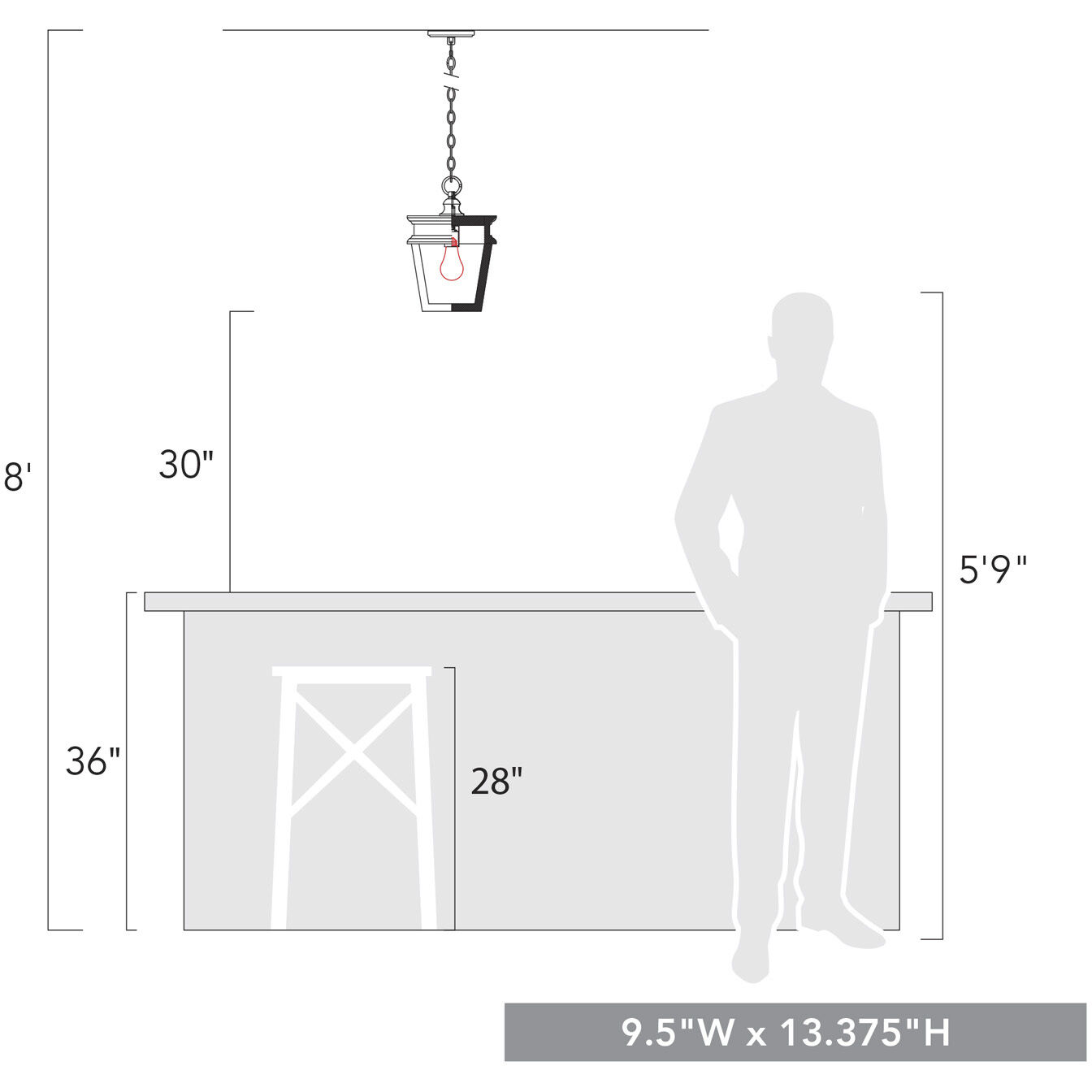 Haiden Pendant Ceiling Light