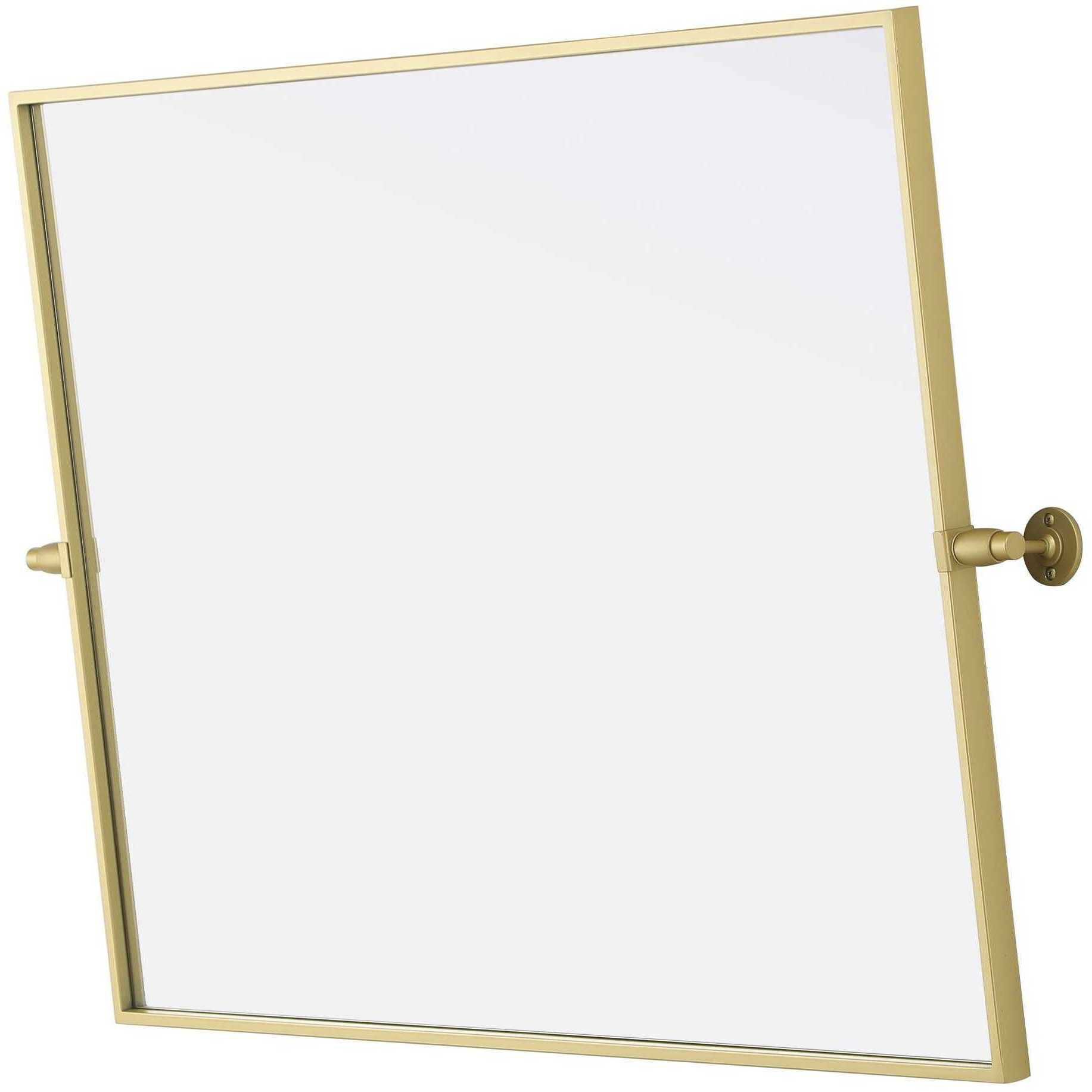 Amoura 36 X 27 inch Brass Mirror