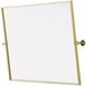 Amoura 36 X 27 inch Brass Mirror
