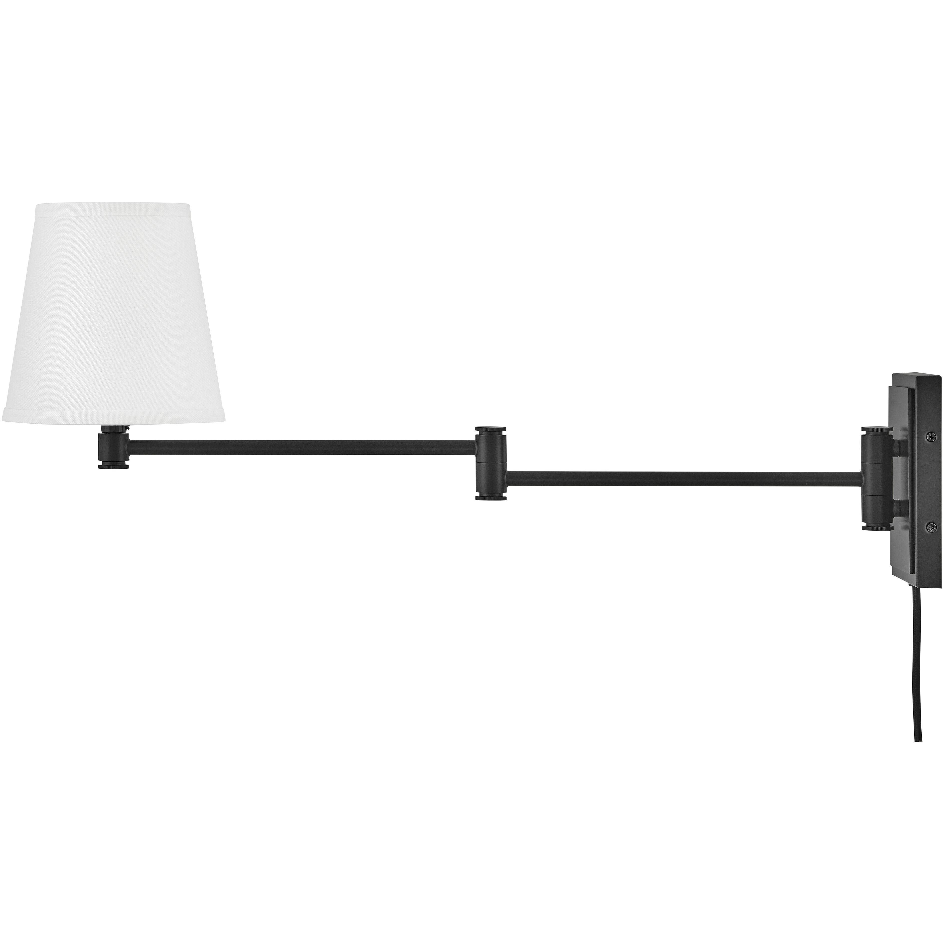 Beale 1 Light 7 inch Black Sconce Wall Light