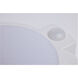 ColorQuick LED 7.4 inch White Close-to-Ceiling LED Disk Ceiling Light
