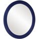 Virginia 36 X 36 inch Navy Mirror