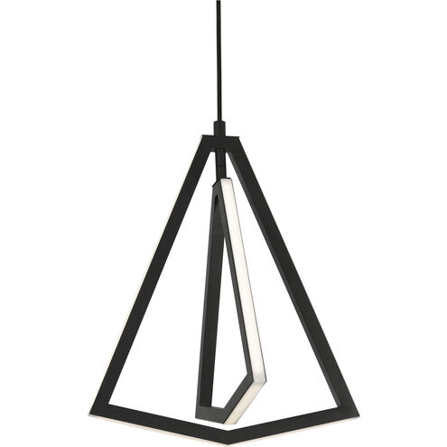 Gianna LED 13 inch Black Pendant Ceiling Light