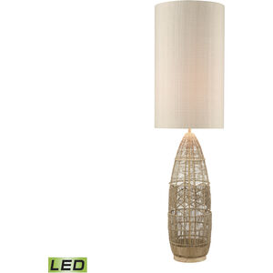 Husk 55 inch 100.00 watt Natural Floor Lamp Portable Light