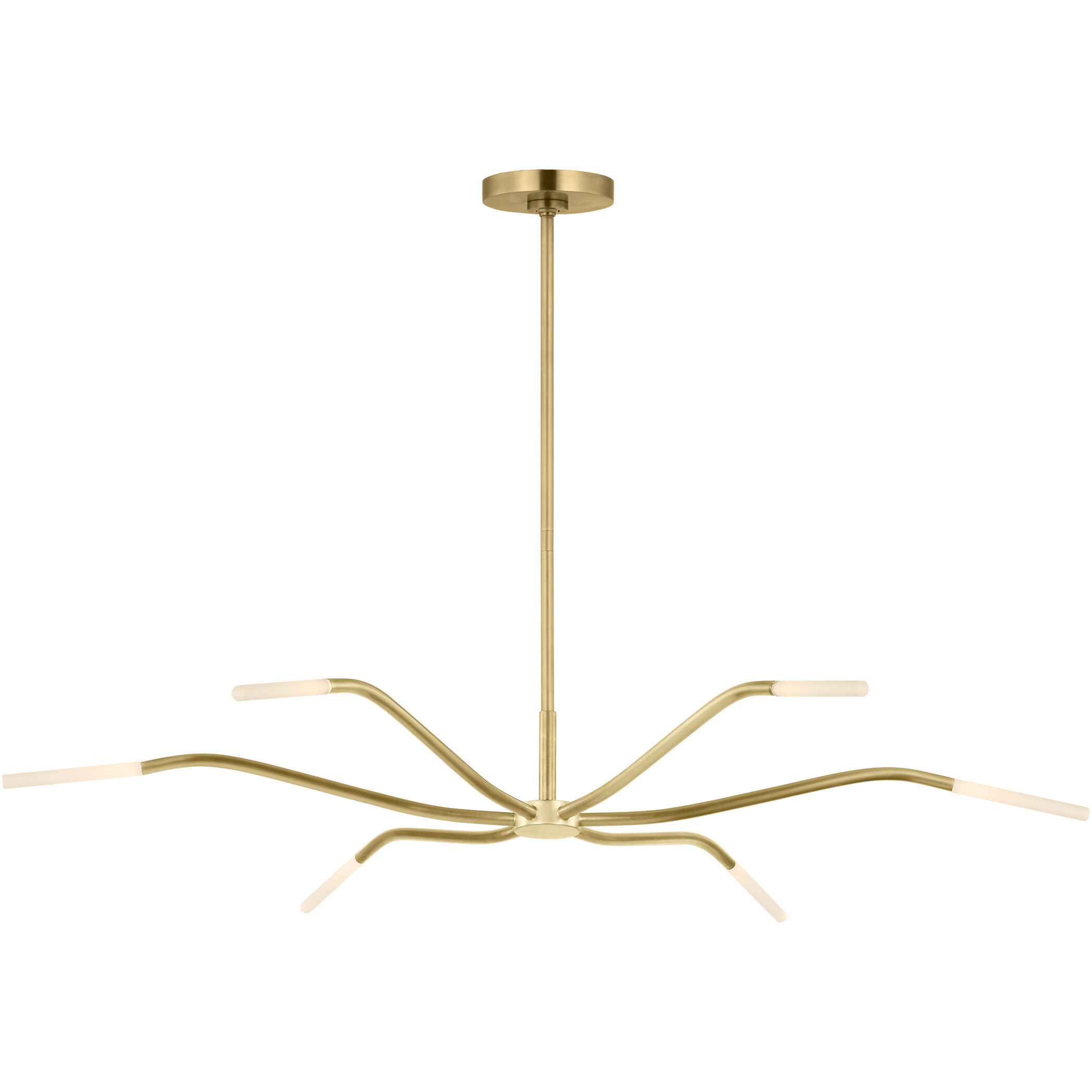 Sean Lavin Lajos LED 38.9 inch Hand-Rubbed Antique Brass Chandelier Ceiling Light