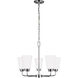 Kerrville 5 Light 20.38 inch Chrome Chandelier Ceiling Light