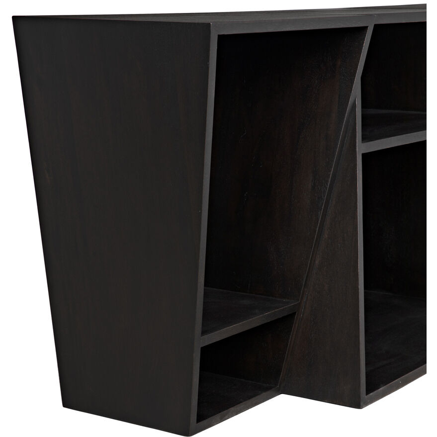 Fatal 72 X 17 inch Ebony Walnut Sideboard