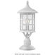 Freeport Coastal Elements 1 Light 20.5 inch Textured White Outdoor Post Mount Lantern in Non-LED