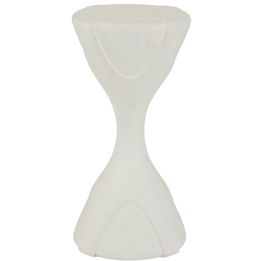 Dewey 11.5 inch Ivory Outdoor Accent Table