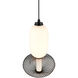 Ace LED 8.7 inch Black Pendant Ceiling Light