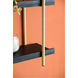 Four Tiers 44.1 X 18.1 X 9.8 inch Black Shelf