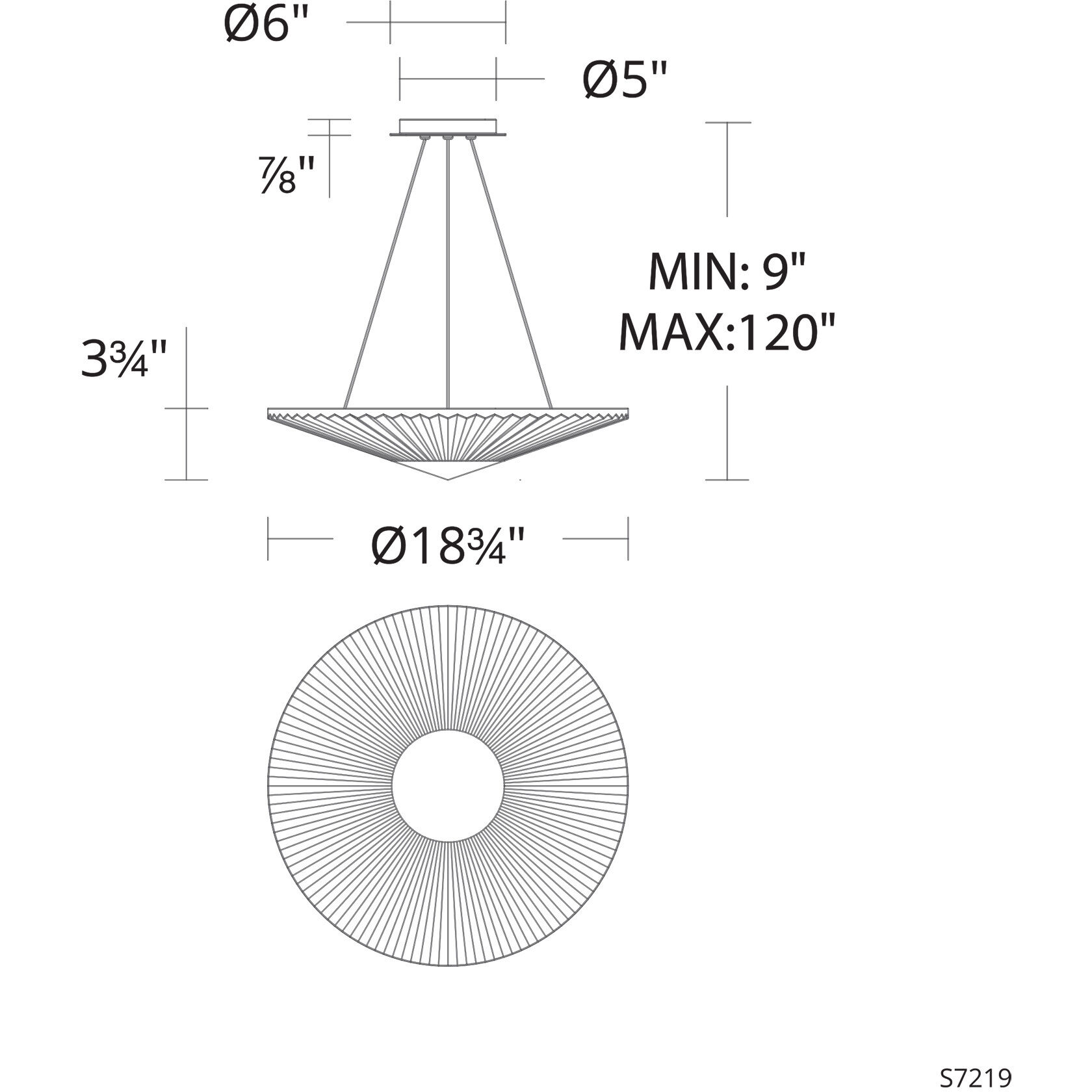 Origami LED 18.8 inch Aged Brass Pendant Ceiling Light, Schonbek Signature