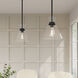 Amarella 1 Light 10 inch Matte Black Pendant Ceiling Light