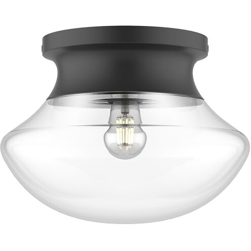 Alora Mood Marcel 1 Light 10.88 inch Matte Black Flush Mount Ceiling Light
