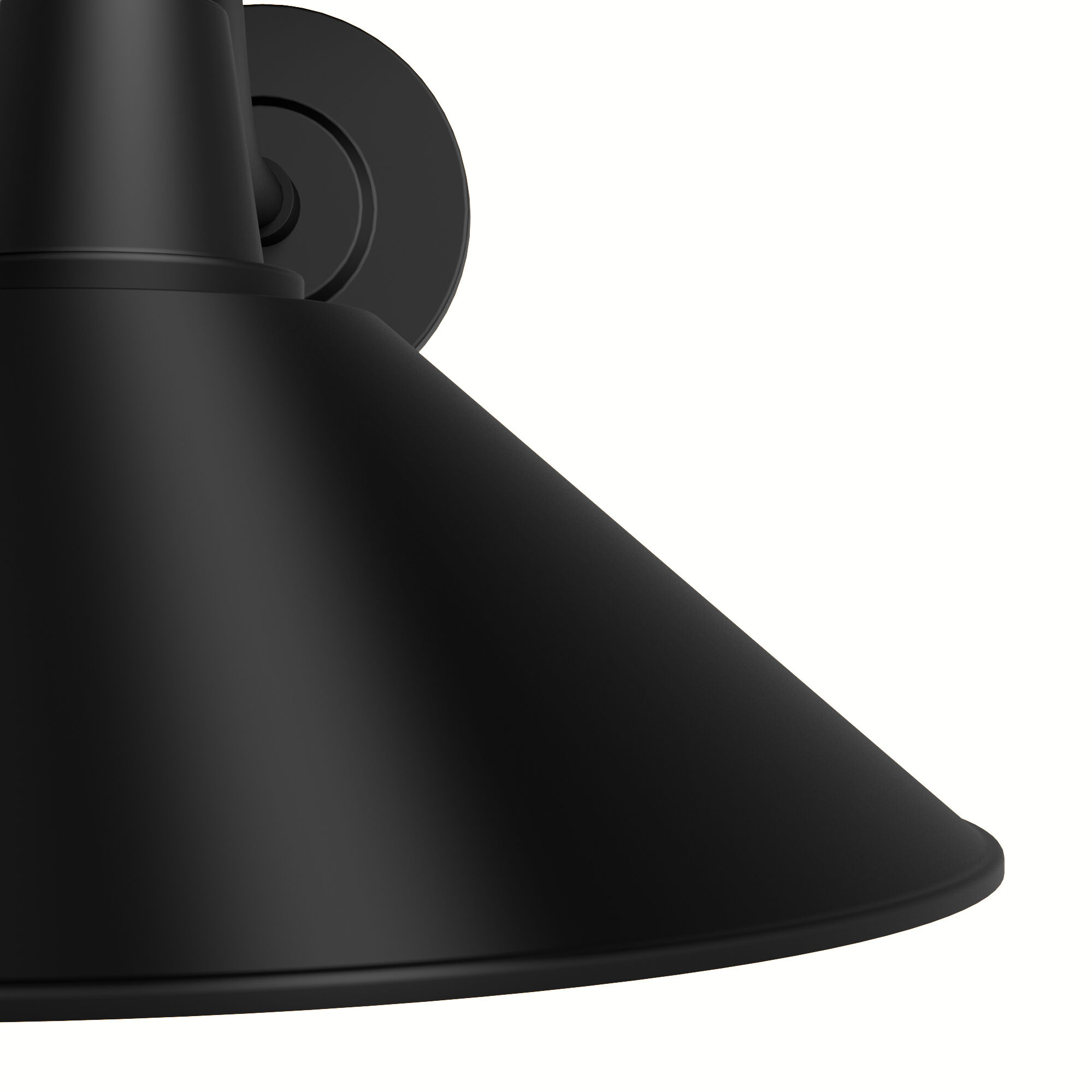 Skyflow 1 Light 10.6 inch Matte Black Outdoor Wall Light, Medium
