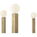 Ezra 6 Light 27 inch Heritage Brass Indoor Chandelier Ceiling Light