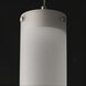 Highball LED 4.25 inch Satin Nickel Mini Pendant Ceiling Light in Translucent Frost