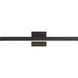 Vega LED 23 inch Black Bath Vanity Light Wall Light