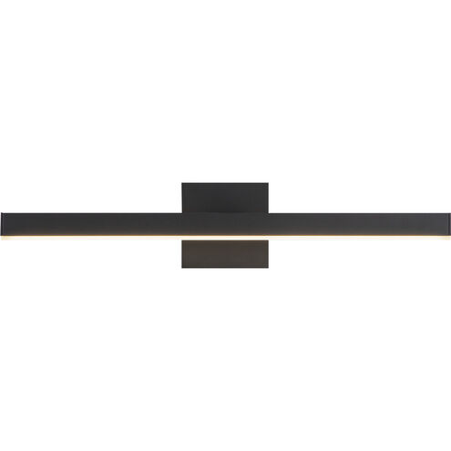Vega LED 23 inch Black Bath Vanity Light Wall Light