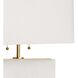 Ali 16.5 inch 100.00 watt Natural Stone Table Lamp Portable Light
