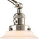 Franklin Restoration Bullet 32 inch 6.00 watt Brushed Satin Nickel Swing Arm Wall Light