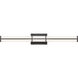Harrison LED 32 inch Matte Black Vanity Wall Light