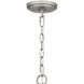 Challis 5 Light 25 inch Antique Nickel Chandelier Ceiling Light