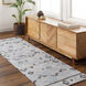 Alyssa 96 X 30 inch Light Grey Rug, Runner