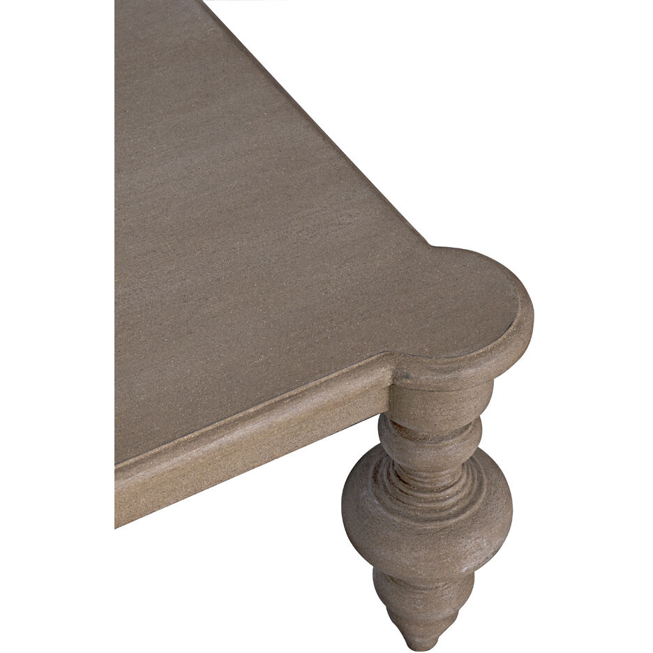 Graff 64 X 37.5 inch Weathered Coffee Table