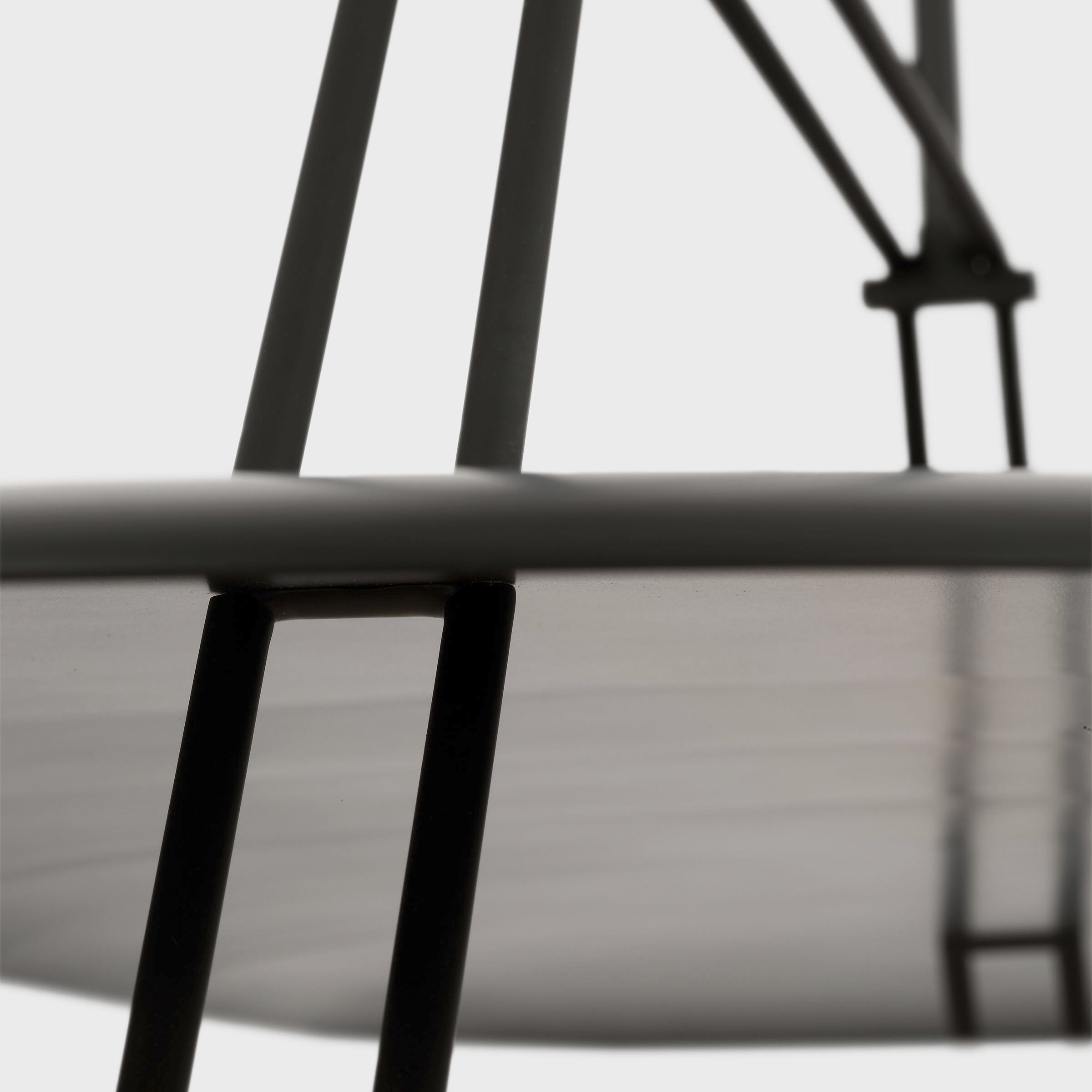 Kelly Wearstler Teline LED 54 inch Matte Black Oval Linear Pendant Ceiling Light