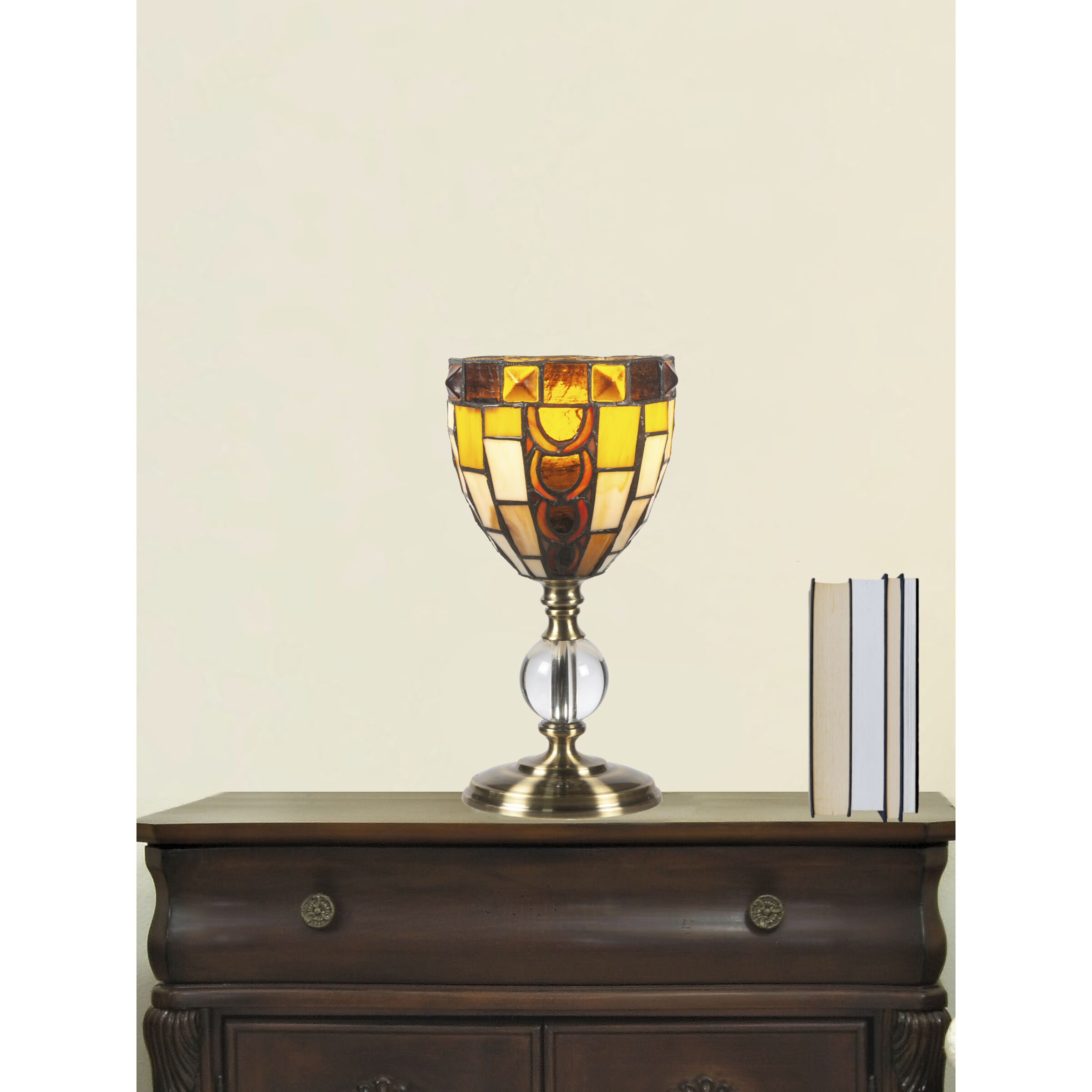 Vienne 13 inch 60.00 watt Brushed Nickel Accent Lamp Portable Light