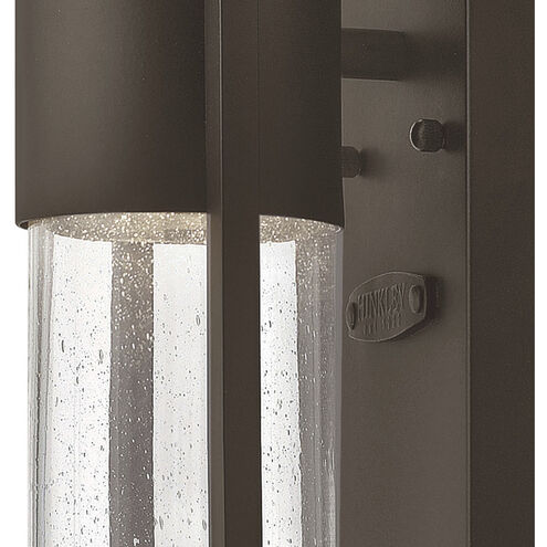 Shelter LED 16 inch Buckeye Bronze Outdoor Wall Mount Lantern